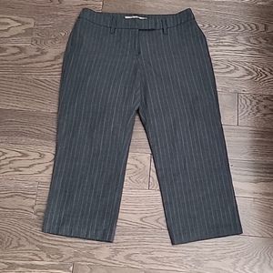 2/$25 Pinstripe Capri pants. Size 5